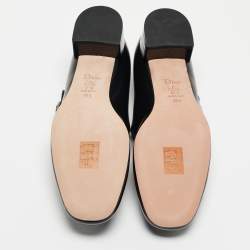 Dior Black Leather D-Doll Pumps Size 38.5