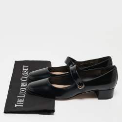 Dior Black Leather D-Doll Pumps Size 38.5