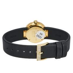 Dior Mother of Pearl 18K Yellow Gold Diamonds La D De Dior CD047150A001 Women's Wristwatch 25 mm