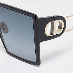 Dior Black Gradient 30 Montaigne Oversized Sunglasses