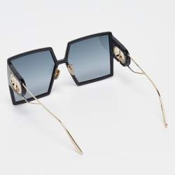 Dior Black Gradient 30 Montaigne Oversized Sunglasses