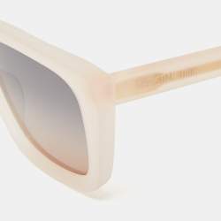 Dior Light Peach Gradient DiorMidnight S1L Rectangle Sunglasses