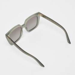 مملوكة مسبقًا Dior Green/Grey Gradient DiorMidnight S1L Square Sunglasses