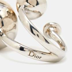 Pre Owned Dior UltraDior Two Tone Metal Ring S