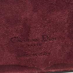 Dior Burgundy Oblique Canvas and Leather iPhone XS Max Case
