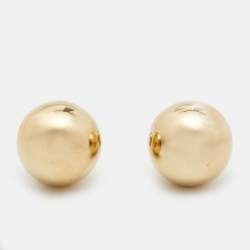 Pre Owned Dior Two-Tone Ultradior Earrings