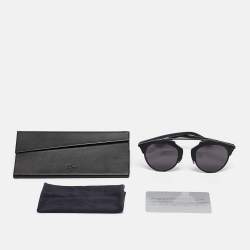 Pre Owned Dior Matt Black RLSLY  DiorSoReal Aviator Sunglasses