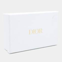Dior Black Crinkled Leather and Elastic Saddle Belt 90 CM