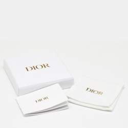 Pre Owned Dior Dior(r)evolution Faux Pearl Gold Tone Earrings