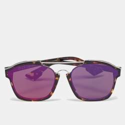 Pre Owned Dior Tortoise/Pink Abstract Mirror Aviators Sunglasses 