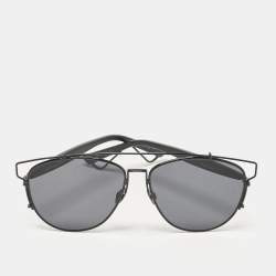 Dior Black Dior Technologies Aviator Sunglasses
