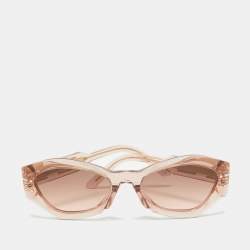 Dior Brown Gradient DiorSignature B1U Butterfly Sunglasses