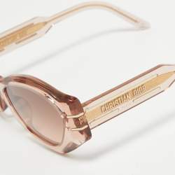 Dior Brown Gradient DiorSignature B1U Butterfly Sunglasses