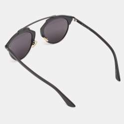 Pre Owned Dior Matt Black So Real Aviators Sunglasses