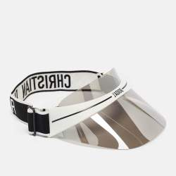 Pre Owned Christian Dior Grey DiorClub1 Sun Visor