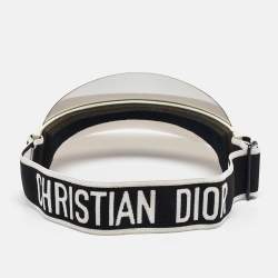 Pre Owned Christian Dior Grey DiorClub1 Sun Visor