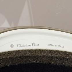 Pre Owned Christian Dior Grey DiorClub1 Sun Visor