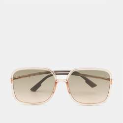 Pre Owned Dior Pink/Grey Gradient DiorSoStellaire1 Square Sunglasses