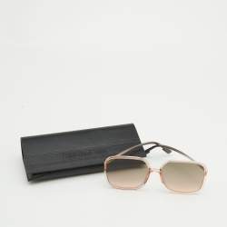 Pre Owned Dior Pink/Grey Gradient DiorSoStellaire1 Square Sunglasses