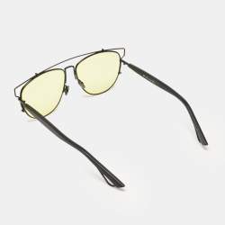 Dior Yellow/Black 65Z2K Technologic Aviator Sunglasses
