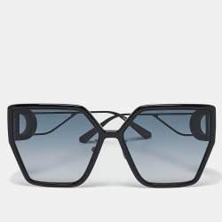 Dior Black/Grey Gradient 30Montaigne Oversized Square Sunglasses 