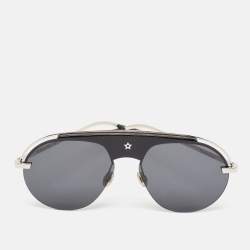 Dior Black/Silver DiorEvolution Aviator Sunglasses