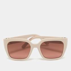 Pre Owned Dior Pink 30 Montaigne S8U Square Sunglasses