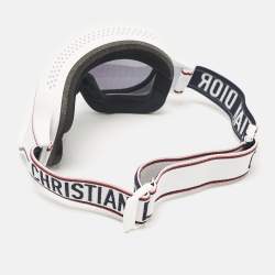 Dior White/Black Dior M11 Ski Goggles