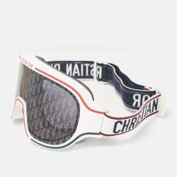 Dior White/Black Dior M11 Ski Goggles