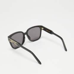 Pre Owned Dior Black DiorSignature S7F Square Frame Sunglasses