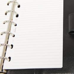 Pre Owned Dior Black Cannage Leather Ring Agenda Cover