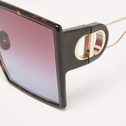 Dior Black Gradient 30 Montaigne SU Oversized Sunglasses