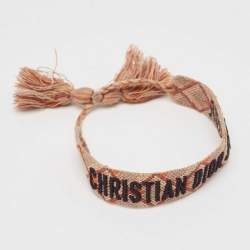 Dior J'Adior Woven Fabric Friendhsip Bracelet