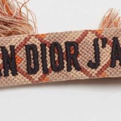 Dior J'Adior Woven Fabric Friendhsip Bracelet