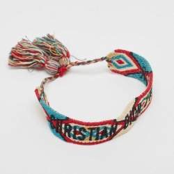 Dior J'Adior Woven Fabric Friendhsip Bracelet