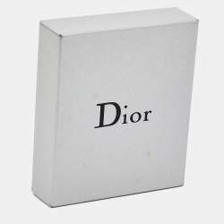 Dior Oblique Enamel Silver Tone Necklace