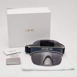 Dior Navy Blue Oblique Dior Club1 Visor