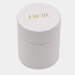 مملوكة مسبقًا Dior Navy Blue Printed Silk Mitzah Scarf 