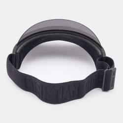 Pre Owned Dior Black Mirrored DiorClub V1U Visor