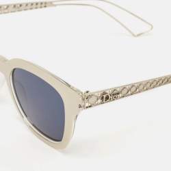 Dior Blue/Silver Diorama1 Aviator Sunglasses
