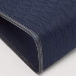 Dior Navy Blue Diorissimo Fabric Cosmetic Pouch