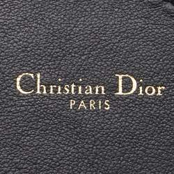 Dior Light Pink/White Logo Embroidered Canvas and Leather Belt 85CM