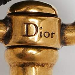 Dior Multicolor Canvas and Leather Studded Shoulder Bag Strap