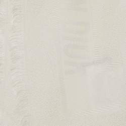 Dior Ivory Silk & Wool D-Check Pattern Scarf