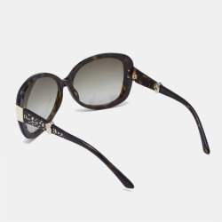 Dior Tortoise Brown Gradient DiorMidnight Oversized Sunglasses