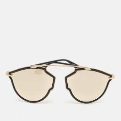 Dior Black/Gold 2M2SQ SoRealRise Aviator Sunglasses