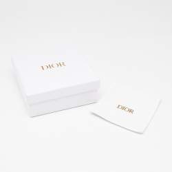 مملوكة مسبقًا Dior Tribales Resin Faux Pearl Gold Tone Bracelet M