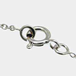 Christian Dior 18K White Gold Diamond Dioramour Pendant Necklace