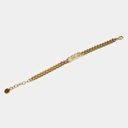 Dior Dio(r)evolution Crystals Gold Tone Bracelet