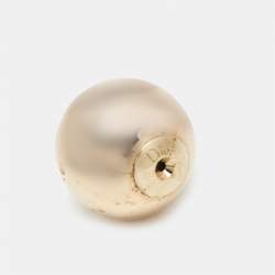 Dior Tribales Two Tone Metallic Stud Earrings